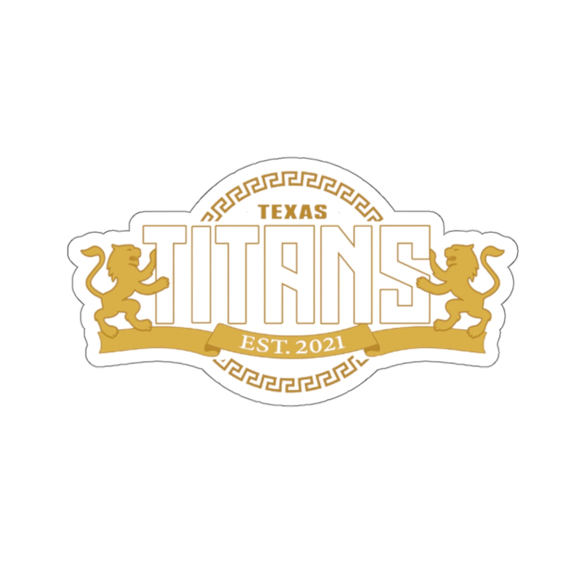 Texas Titans Team Sticker