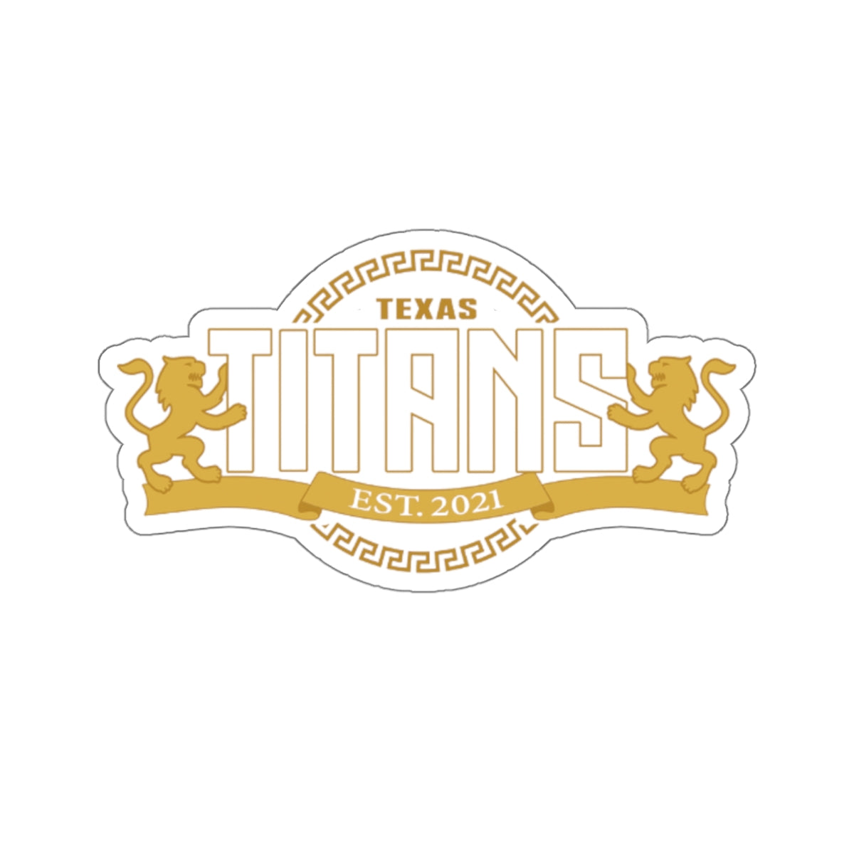 Texas Titans Team Sticker