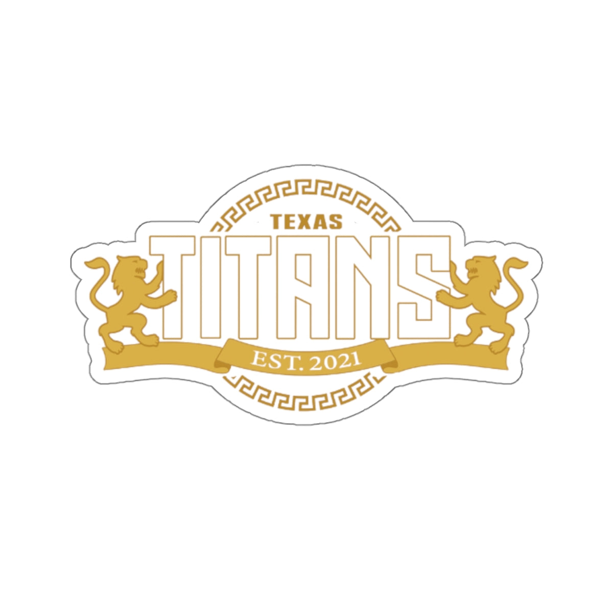 Texas Titans Team Sticker